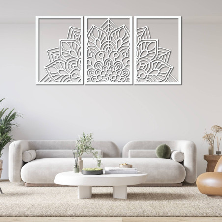 Dizájner mandala és életfa óra. Adjon egyedi karaktert otthonának.