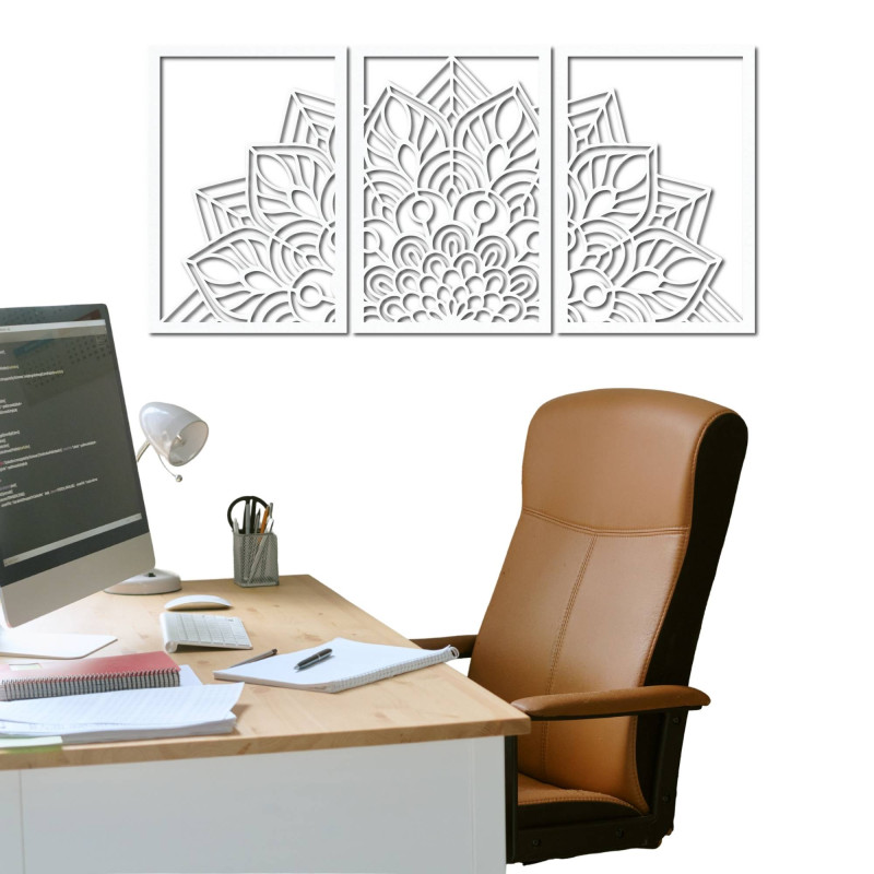 Dizájner mandala és életfa óra. Adjon egyedi karaktert otthonának.