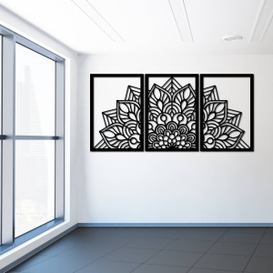 Dizájner mandala és életfa óra. Adjon egyedi karaktert otthonának.