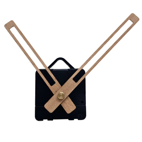 copy of Bükk furnérból készült fekete fa óramutatók