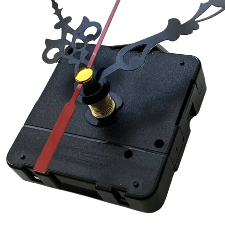 Fekete, extravagáns alumínium óramutatók 6,5 / 9 cm