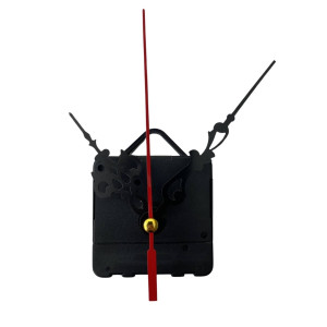 Extravagáns fekete alumínium óramutatók merész és eredeti dizájnokhoz.