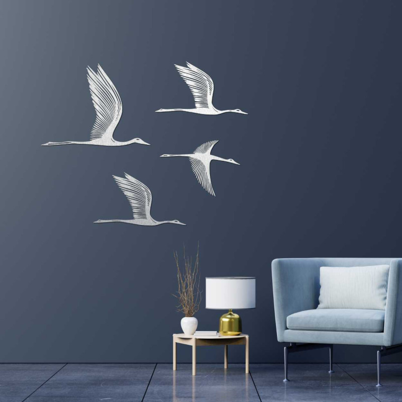 Fa faldekoráció madarak - KLOHA