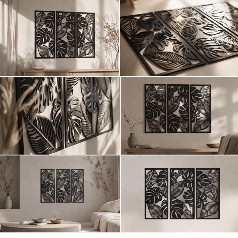 Háromrészes szörnyeteg festmény...