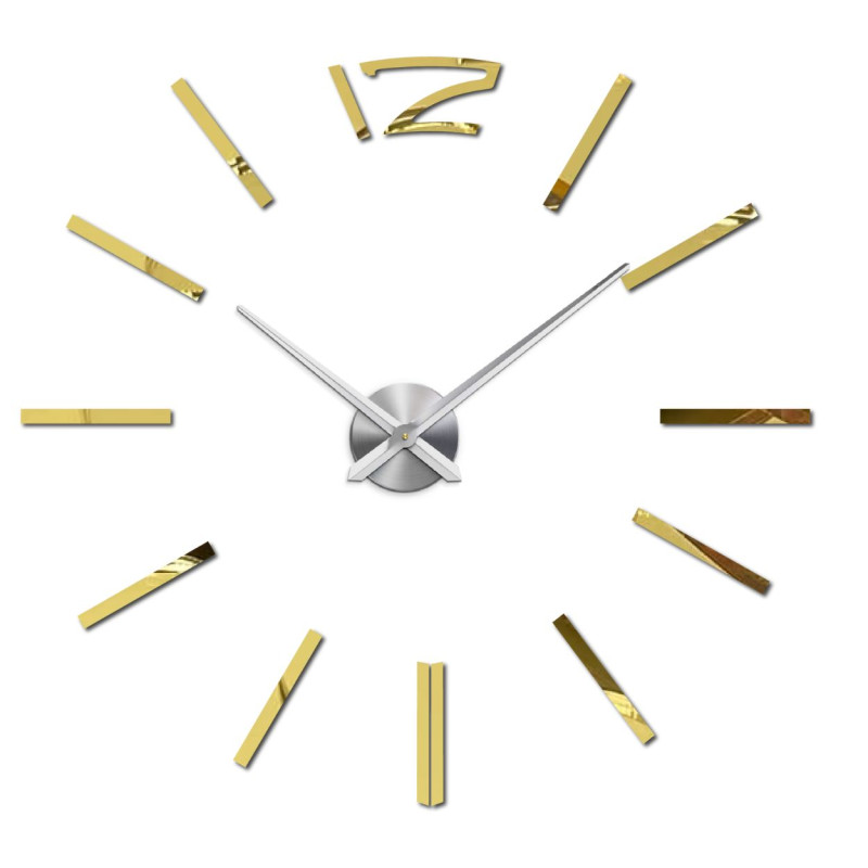 Öntapadós tükrös falióra - PROFIE