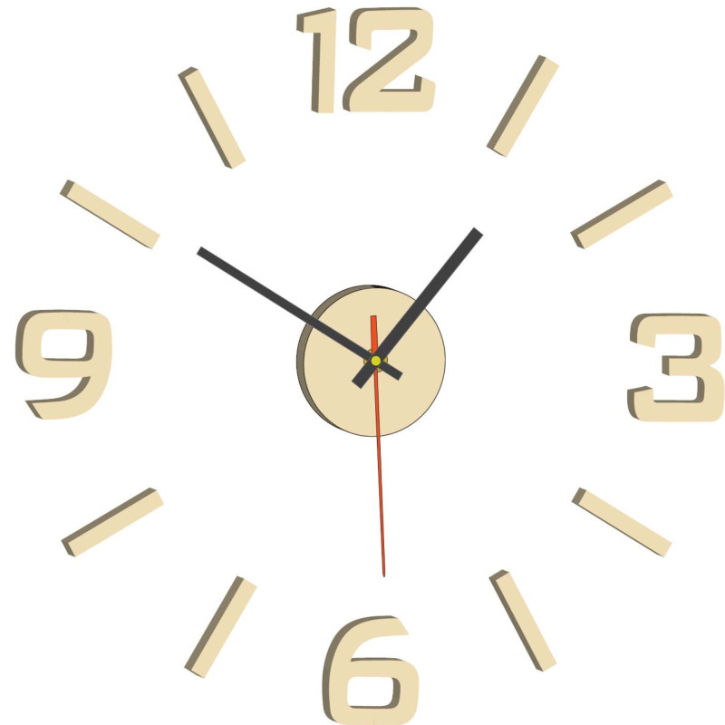 Akril 3D falióra – 3D hatású, fúrás nélkül