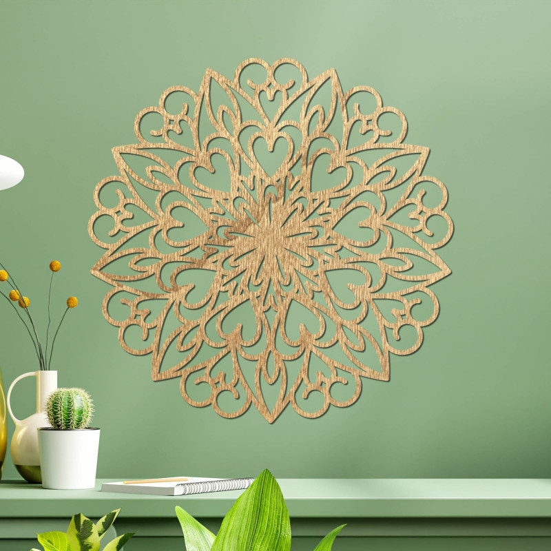 Fa mandala egy hangulatos, békés és inspiráló otthonért