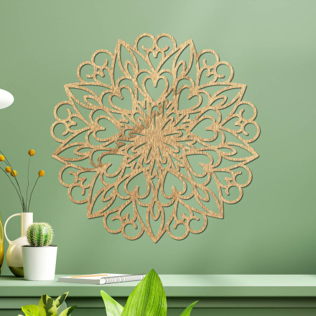Fa mandala egy hangulatos, békés és inspiráló otthonért