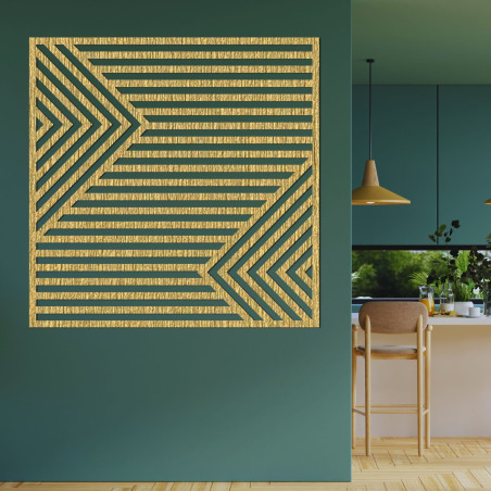 A négyzet alakú falfestmények univerzális és stílusos kiegészítők, amelyek bármilyen belső teret különlegessé tehetnek.