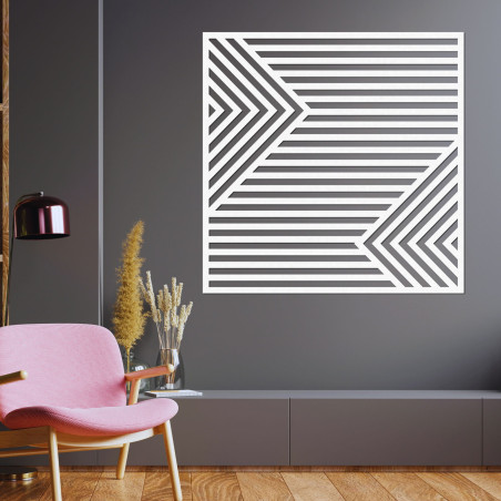 A négyzet alakú falfestmények elegáns módja annak, hogy feldobd a belső teredet, és harmóniát, stílust vigyél bele.