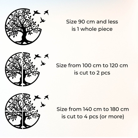 Életfa repülő madarakkal | LORA