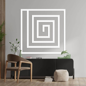 A spirális forma folytonosság és folyékonyság érzetét kelti a térben, miközben vizuálisan tiszta és szervezett marad. 2