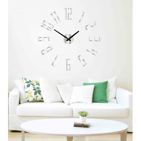 Modern műanyag falióra. Saját gyártású, X-momo