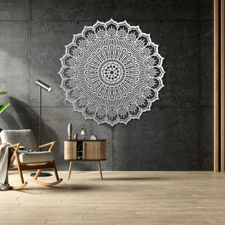 Gyógyító mandala a falon - Elegáns dekoráció az Ön belső terébe | LEER