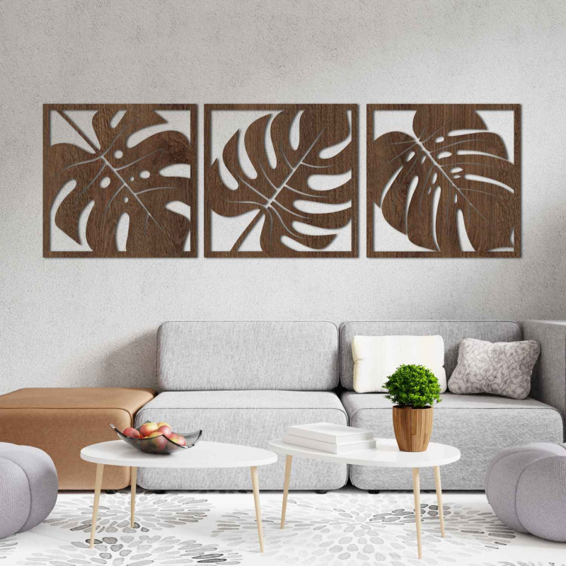 Természetes monstera faldekoráció | SELERE