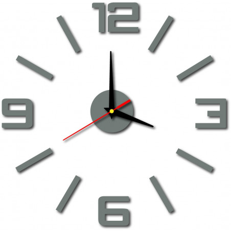 Modern műanyag falióra. Saját gyártású, X-momo