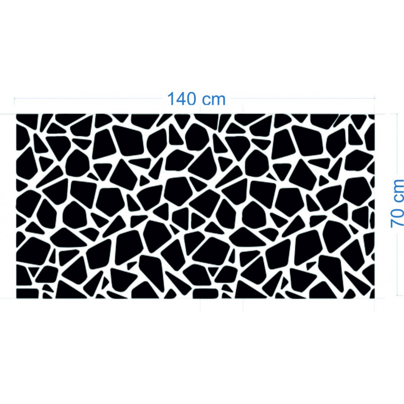 Modern díszes tükrök. Tükör és színes falmatricák, akrilból készült 3D matricák