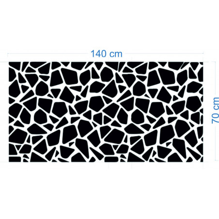 Modern díszes tükrök. Tükör és színes falmatricák, akrilból készült 3D matricák