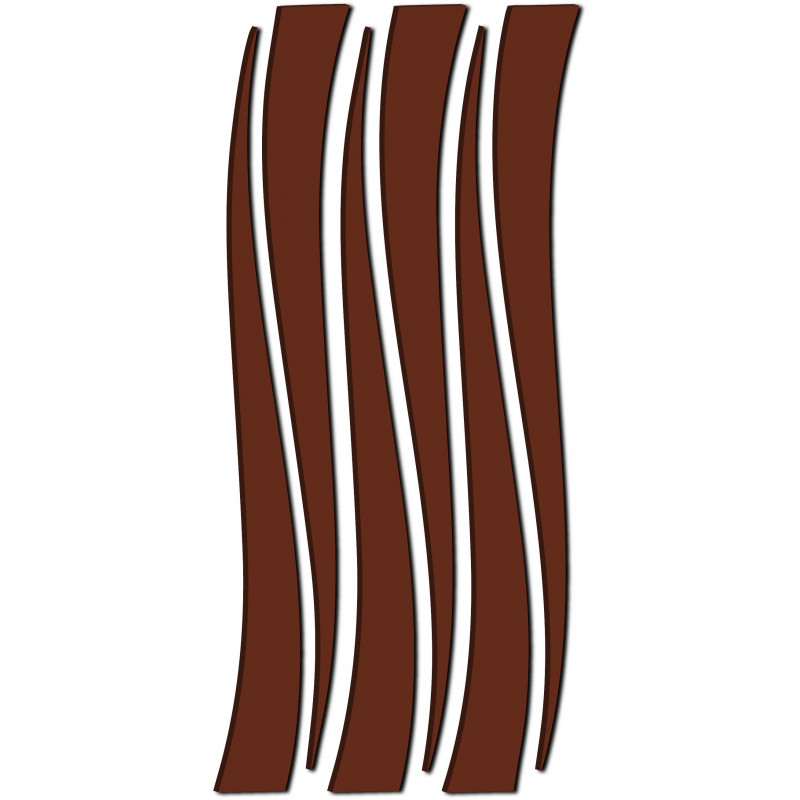 Dekoratív tükrök. Tükör matricákat a falra, mint egy kép vagy díszítés, 3D akril matrica