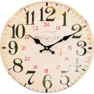 Wall clock MDF Fi 30 cm SENTOP C21601