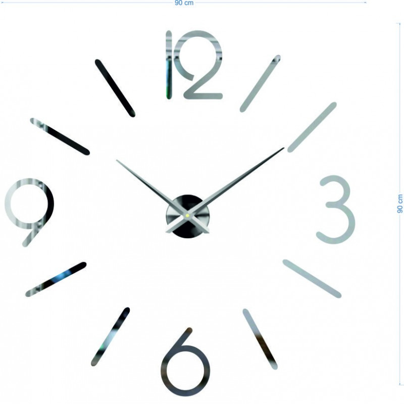 Méretei fali matrica óra, desing falióra