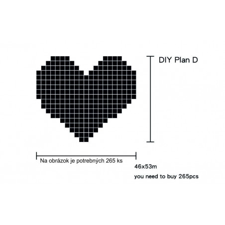 Dekoratív tükrök. Tükör falmatrica, képként vagy dekorációként, 3d akril matrica