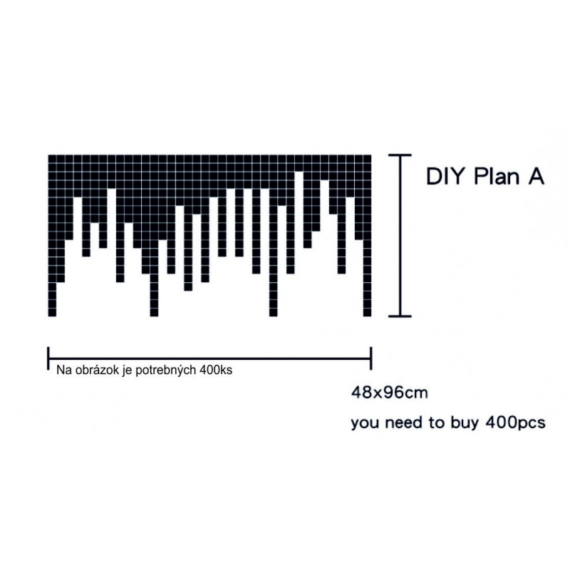 Dekoratív tükrök. Tükör falmatrica, képként vagy dekorációként, 3d akril matrica