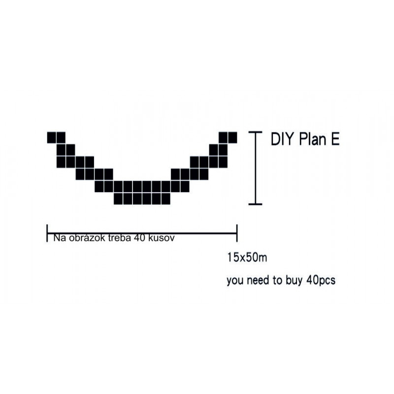 Dekoratív tükrök. Tükör falmatrica, képként vagy dekorációként, 3d akril matrica