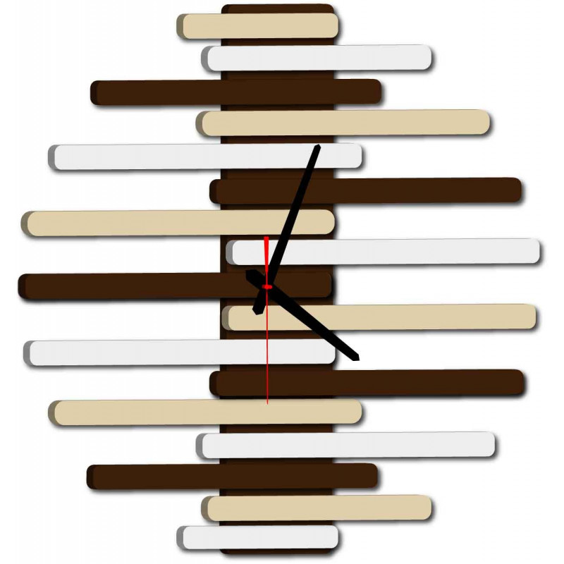 Modern falióra műanyagból. Saját gyártású, X-momo