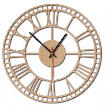 Modern falióra, falióra fából, rétegelt lemezből