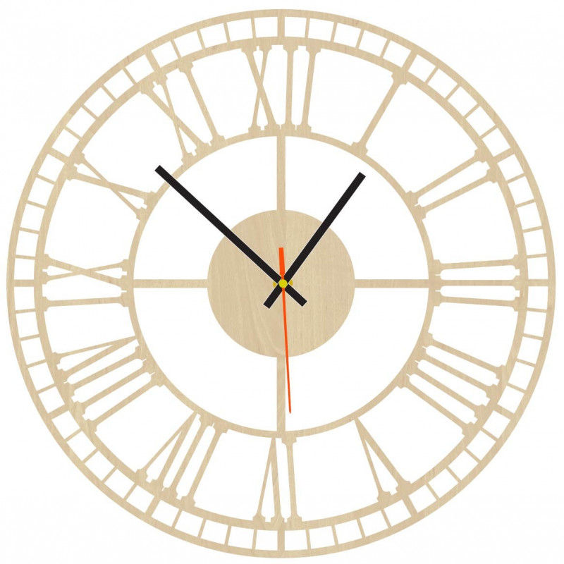 Modern falióra, falióra fából, rétegelt lemezből