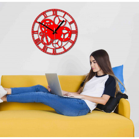 Design falióra nappaliba, konyhába, gyerekszobába. Falióra ajándékba.