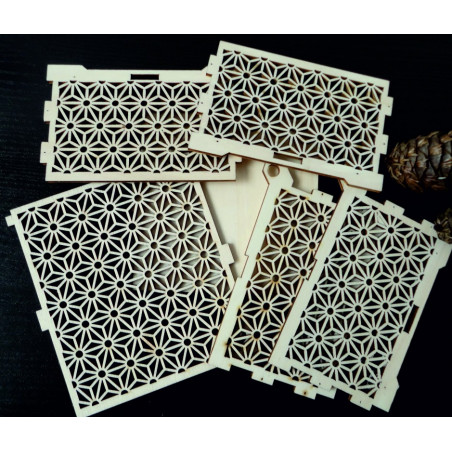 Fa- és műanyag díszek, karácsonyi díszek, fából készült vintage kiegészítők