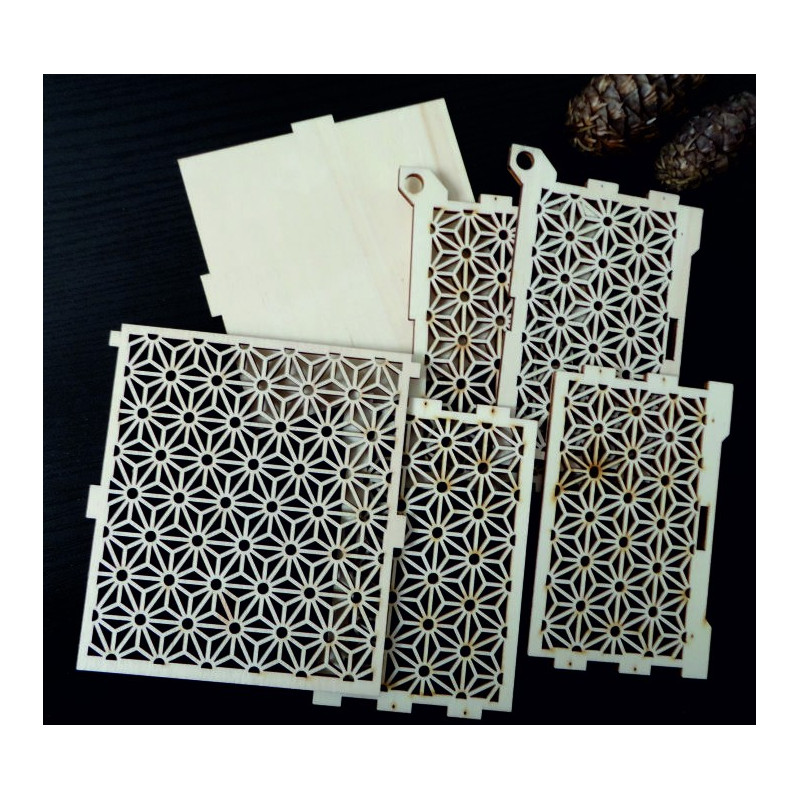 Fa- és műanyag díszek, karácsonyi díszek, fából készült vintage kiegészítők