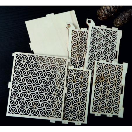 Fa- és műanyag díszek, karácsonyi díszek, fából készült vintage kiegészítők