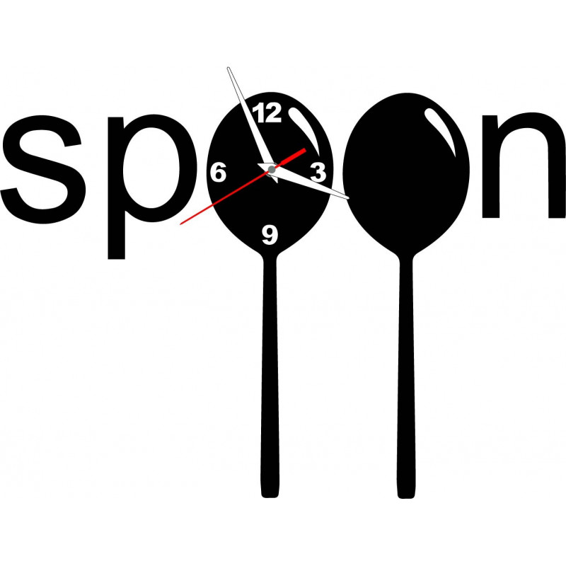 Modern óra a falon műanyagból készült. Saját gyártás, az X-momo