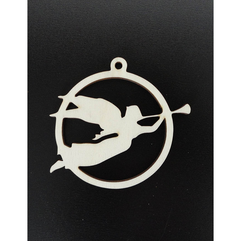 Fa és műanyag díszek, karácsonyfadíszek, fa vintage kiegészítők