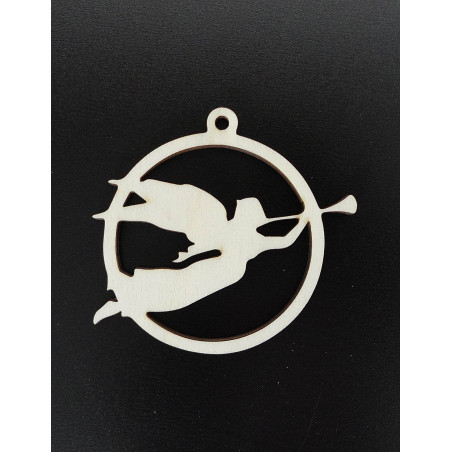 Fa és műanyag díszek, karácsonyfadíszek, fa vintage kiegészítők