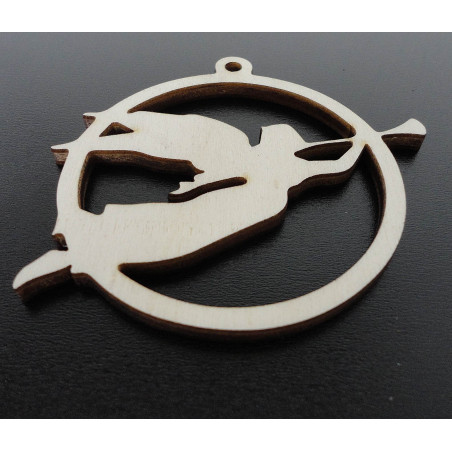 Fa és műanyag díszek, karácsonyfadíszek, fa vintage kiegészítők