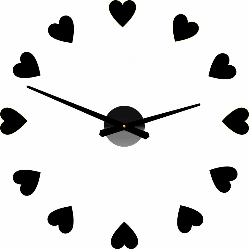 Ragasztó falióra, luxus falióra, műanyag óra