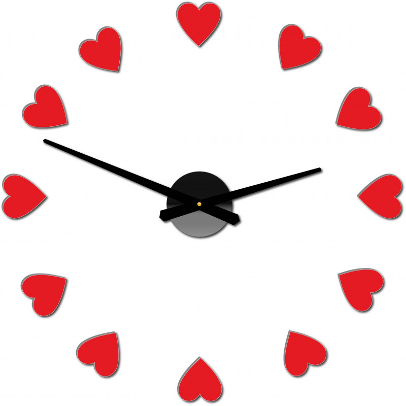 Ragasztó falióra, luxus falióra, műanyag óra