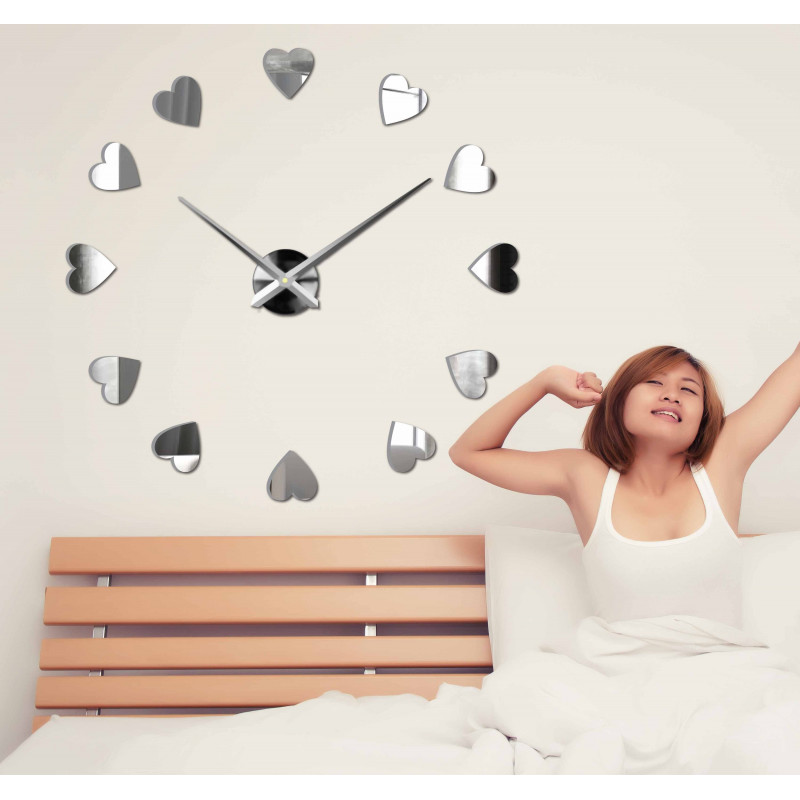 Ragasztó falióra, luxus falióra, műanyag óra