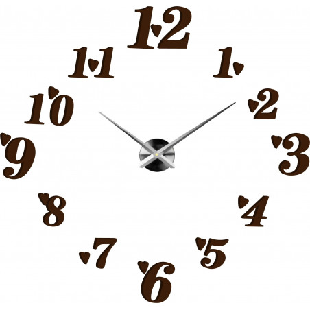 Öntapadós falióra, luxus óra stenten, műanyag óra