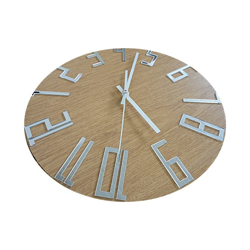 Modern falióra, fából készült falióra, rétegelt lemez