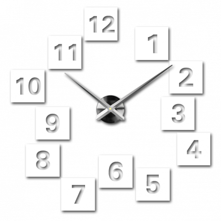 Öntapadós falióra, luxus óra stenten, műanyag óra