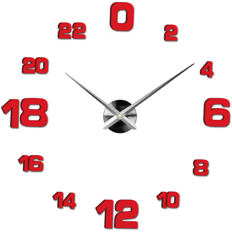 Ragasztó falióra, luxus falióra, műanyag óra