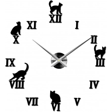 Öntapadós falióra, luxus óra stenten, műanyag óra