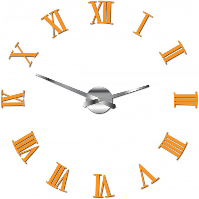 Öntapadós falióra római 2D plexiüvegből