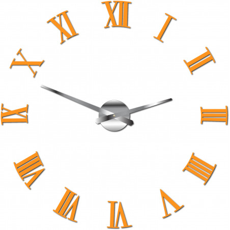 Öntapadós falióra római 2D plexiüvegből