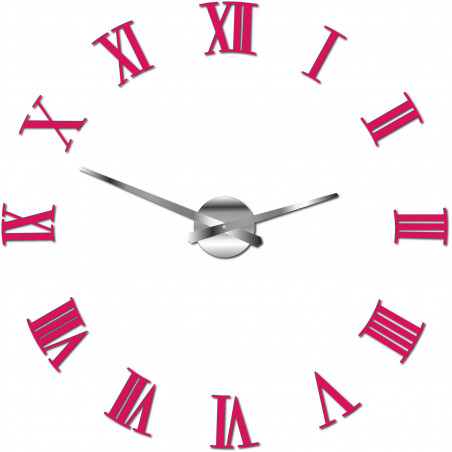 Öntapadós falióra római 2D plexiüvegből